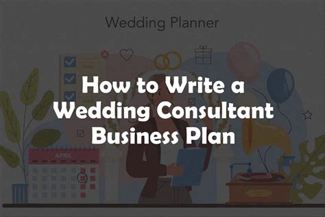 Wedding Consultant Business Plan