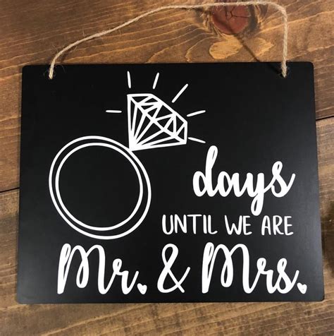 Wedding Countdown - Etsy