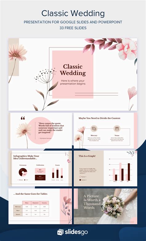 Wedding Google Slides Template