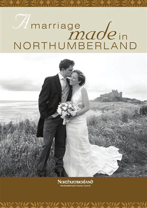 Wedding Guide by Northumberland County Council - Issuu