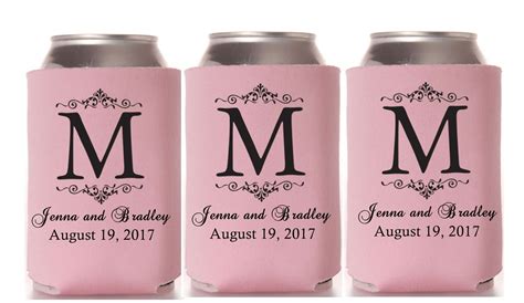 Wedding Koozie Designs