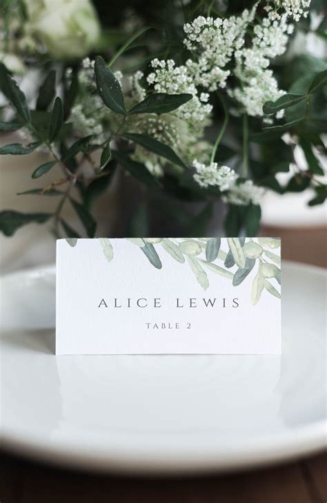 Wedding Place Cards Etsy UK