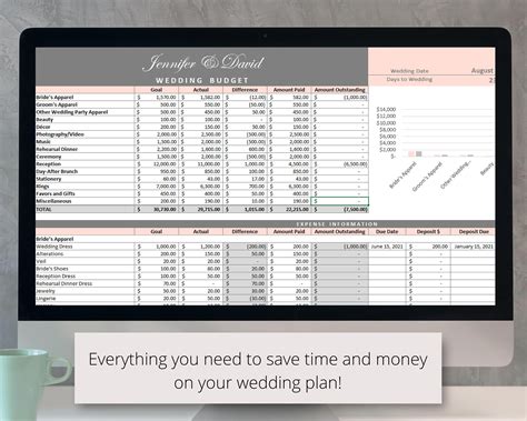 Wedding Planner Excel Template