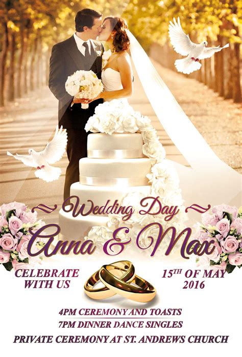 Wedding Poster Template