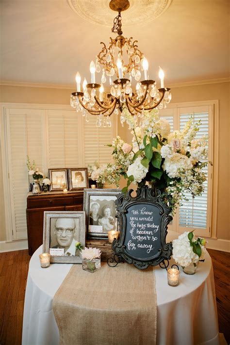 Wedding Reception Memory Table Wedding