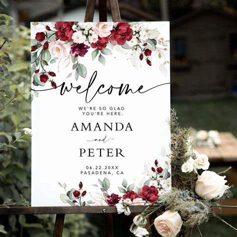 Wedding Welcome Template