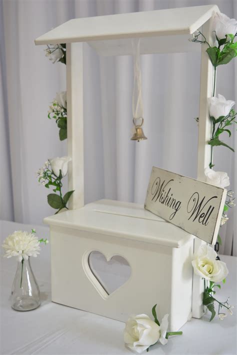 Wedding Wishing Well & White Replica Royal mail post Box Hire …