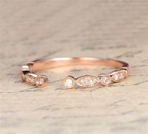 Wedding band that opens. Moissanite Open Wedding Band Ring 14k Rose Gold Unique Gap Stacking Ring Women Engagement Bridal Matching Band Half Eternity Ring a d vertisement by Hollyseen Ad vertisement from shop Hollyseen Hollyseen From shop Hollyseen. Sale Price $81.61 $ 81.61 $ 102.01 Original Price $ ... 