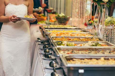 Wedding catering. Planning a wedding reception involves making numerous decisions, from choosing the perfect venue to selecting a delectable menu. One crucial aspect of any wedding celebration is th... 