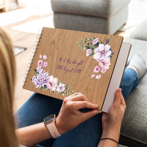 Wedding Guestbook, Personalized Wooden Guest book Perfect for Wedding, Photobooth, Photo Album, Wedding Album. (513) €32.39. €64.79 (50% off) AliceHappiness. FREE delivery. Personalised Wedding Guest Book. Simple elegant text design. 13 book colour options. Wedding gift / keepsake.. 