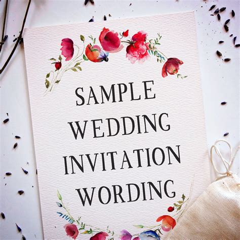 Wedding invitation verbiage. Adults-Only Wedding: Etiquette and Invitation Wording Examples 10 Common Wedding-Related Events and Parties to Know About 7 Common Wedding Invitation Etiquette Mistakes Every Couple Should Avoid 