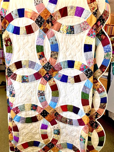 Wedding rings quilt pattern. .  ...