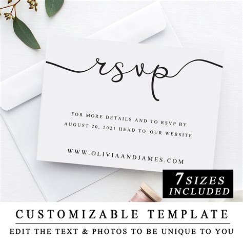 Wedding rsvp site. Check the invitation or wedding website for further details or clues, like an email address or phone number for text replies. Why It's Important to RSVP Responding to an invitation is an absolute ... 
