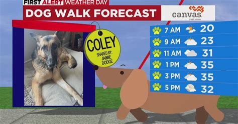 Wednesday’s Dog Walking Forecast (4/12/23)