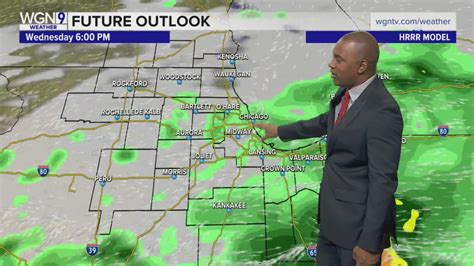 Wednesday Forecast: Temps in mid 80s with afternoon rain and storms