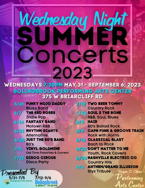 Wednesday Night Summer Concerts Return To …