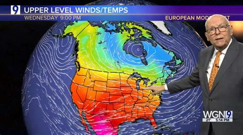 Wednesday high temps headed 18 degree higher than yesterday Wednesday afternoon; Low 40s on the way — a surge of milder air with Pacific origins behind the 
