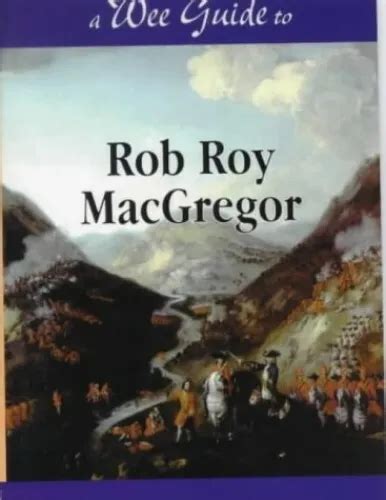 Wee guide to rob roy macgregor. - Tutorial in introductory physics solution manual.