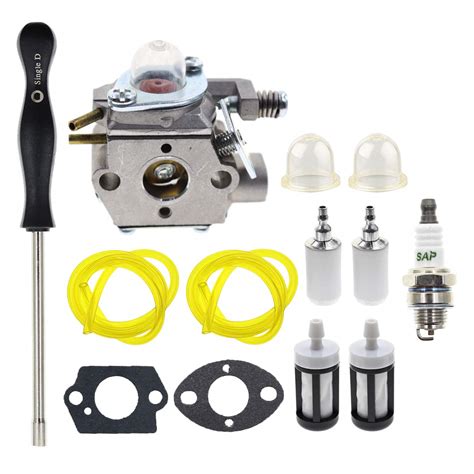C1U-W18 Carburetor for Poulan Weed Eater Featherlite SST25C TE475Y TE475 XT260 XT700 Trimmer 530-071752 530-071822 with Adjustment Tool Kit Screwdriver. 4.3 out of 5 stars 152. 100+ bought in past month. $22.99 $ 22. 99. FREE delivery Tue, May 28 on your first order. Or fastest delivery Tomorrow, May 25 . 530-071822 Carburetor for Poulan …