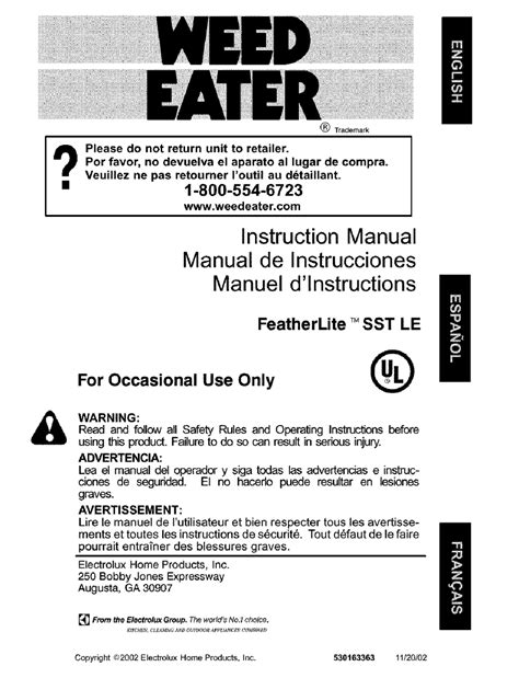 Weed eater featherlite sst repair manual. - Manual for dodge magnum rt 2006.