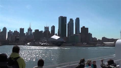 Earlier this year, during Fleet Week/Op Sail, I shot the following two-part video aboard a New York Waterways ferry going from Manhattan to Weehawken. The video gives you a good idea of the short distance between the 39th Street ferry terminal and the Passenger Ship Terminal (piers 88, where the Disney Magic was berthed, and 90).. 