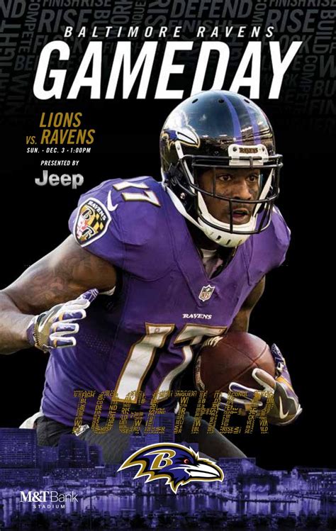 Week 13 Lions vs. Ravens Game Program by Baltimore Ravens Issuu
