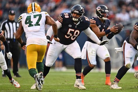 Week 7 updates: Right tackle Darnell Wright is active for Chicago Bears game today vs. Las Vegas Raiders