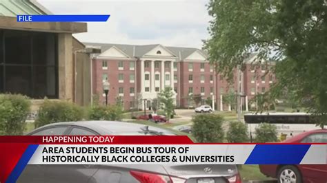 Week-long bus tour of historically black colleges and universities starting today