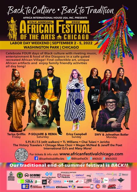 Weekend Break: African Festival of Arts