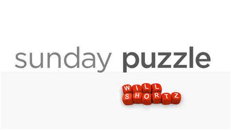 It's Puzzle Time NPR's Ayesha Rascoe plays the puzzle with Weekend Edition puzzle master Will Shortz and this week's puzzle winner Scott Porter of Orlando, Fla. Sunday Puzzle The Weekly Quiz From ...