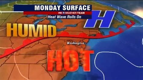 Weekend weather ‘packs a punch’ as thunderstorms, heat wave continue in DC area