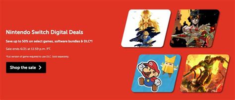 Weekly Digital Switch Game Sale on the SmartSwitchDeals