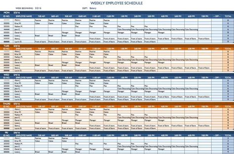Weekly Employee Schedule Template Excel Fresh Excel Diary Template