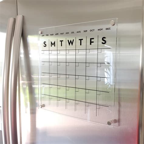 Weekly Refrigerator Calendar