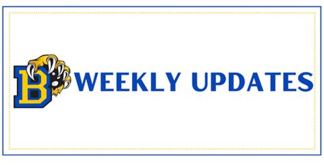 Weekly Updates April 3rd-7th, 2024 Brawley Union High School District