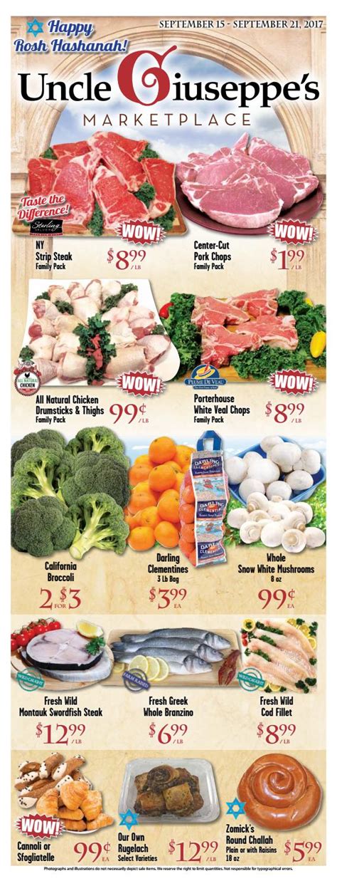 You can now view our weekly circular and our weekly coupons right here on our facebook page! Just click on the tabs at the top of the page - they're updated every Thursday evening. And don't forget to come to Uncle G's this week to pick up our freshly made pork link sausage for only $1.99/lb!. 