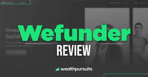 Wefunder review. Things To Know About Wefunder review. 