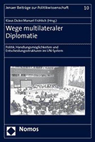 Wege multilateraler diplomatie: politik, handlungsm oglichkeiten und entscheidungsstrukturen im un system. - Peugeot manual for speedfight 2 2007 scooter.