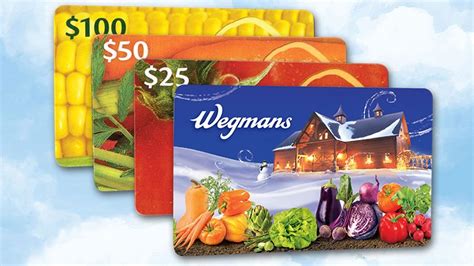 Wegmans Gift Card Selection
