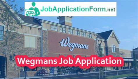 Wegmans job applications. Wegmans is committed to ensuring all applicants can successfully submit an application for consideration. If you have a disability under the ADA or similar law; and you wish to discuss potential accommodations to complete your application for employment, please call (585) 429-3737 and someone would be happy to assist you. 