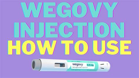 Wegovy injection video. Jan 2, 2023 · In a statement, Novo Nordisk told 60 Minutes the intermittent shortages of Ozempic pens dosed at 0.25 mg and 0.5 mg were caused by "demand coupled with overall global supply constraints." The ... 