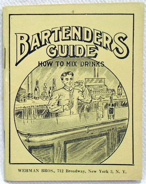 Wehman bros bartenders guide 1912 reprint how to mix drinks. - The kids guide to mommys breast cancer by karyn stowe.