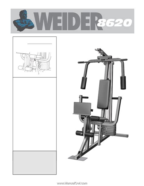 Weider 8620 home gym exercise guide. - Manuale di riparazione golf vw climatronic.