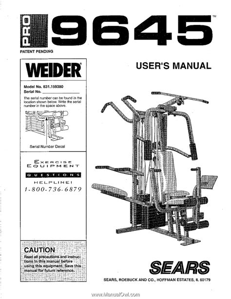Weider home gym pro 9645 trainingsanleitung. - 2013 manuale di servizio di toyota prius.