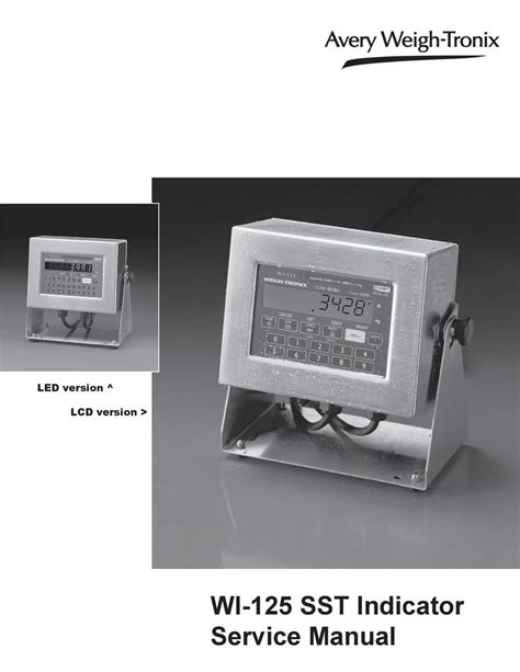 Weigh tronix wi 125 service manual calibration. - Apple personal laserwriter 300 320 laserwriter 4 600 ps printer service repair manual.