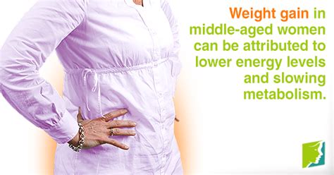 Weight Gain in Middle Age - Why Do You Gain Weight in Middle Age?