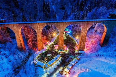 Weihnachtsmarkt in der Ravennaschlucht Hochschwarzwald