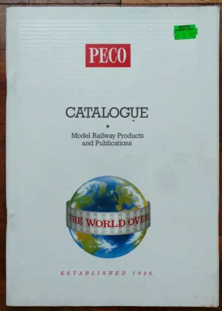 Weinert-Peco Price List 1. Exg. 1996 - Very Good Condition (186)