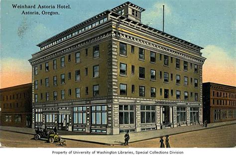 Weinhard Astoria Hotel, Astoria, Oregon, 1914