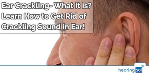 Weird noise in ear when chewing